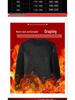 Men's Thick Velvet Chenille Sweater - Solid Color, Half-High Collar, Winter Base Layer