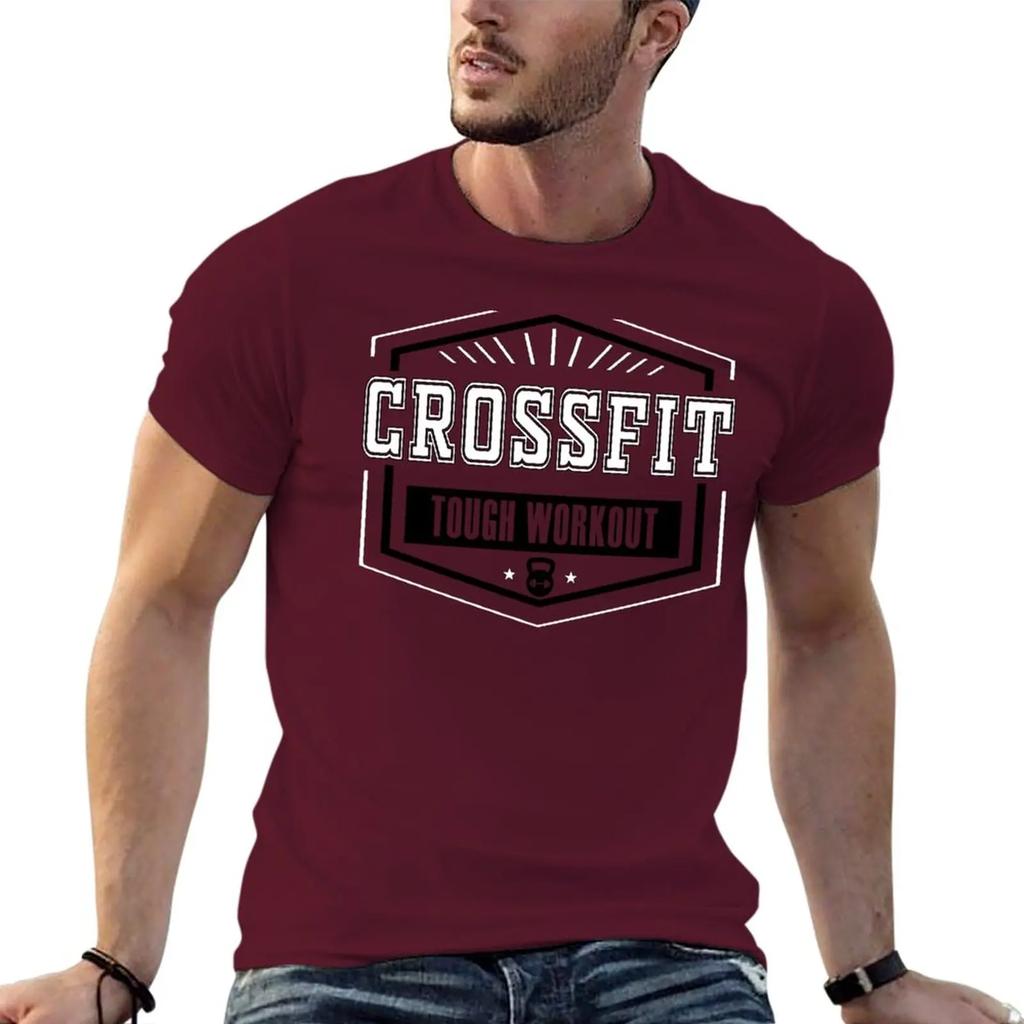 New Crossfit T-Shirt tops Aesthetic clothing t shirts for men