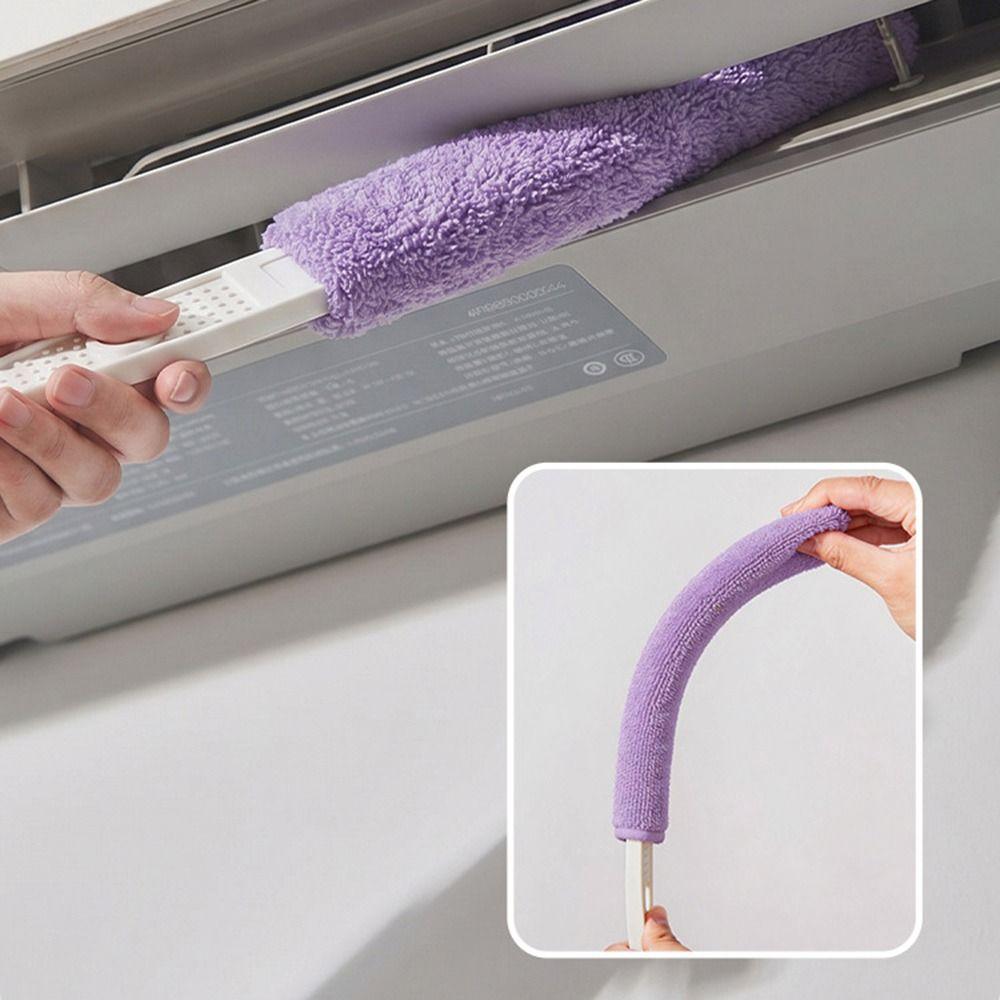 Detachable Air Conditioner Cleaning Brush Microfiber Blind Cleaning Brush Home Cleaning
