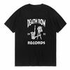 Death Row Records T Shirt Unisex Fashion West Coast Hip Hop United States TShirts Summer ONeck Print Unisex Pop Y2k Tshirt