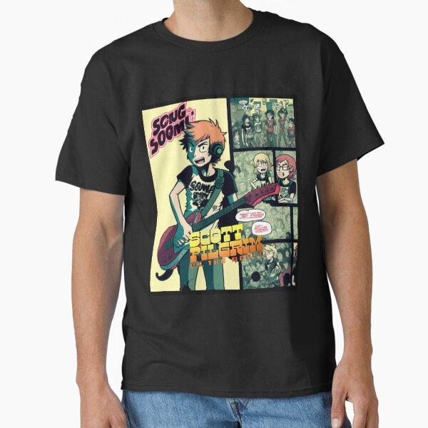 Scott Pilgrim vs The World - La Migliore T-Shirt Classica con Stile Fumetto di Scott Pilgrim vs The World