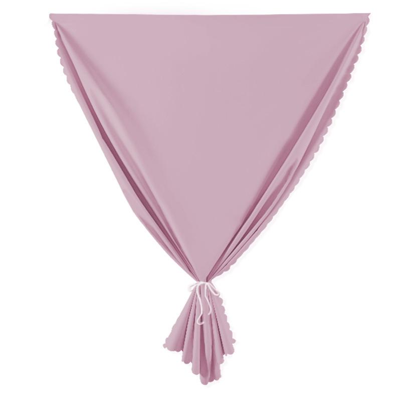 Easy-Install Blackout Curtain with Velcro for Bedroom & Balcony - Heat Insulation & Sun Protection