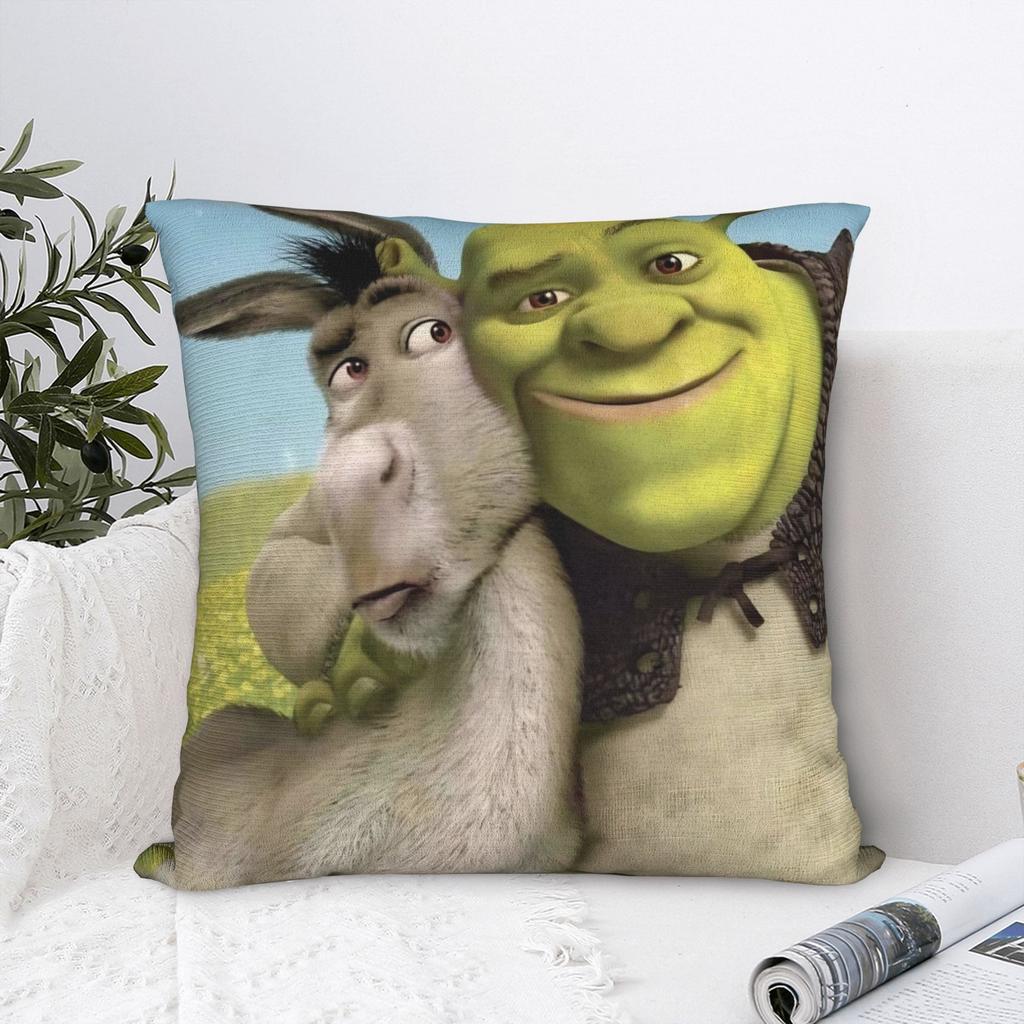 Shrek's Pun Kussensloop Moderne Kussensloop Ontwerp Kussenslopen Voor Bruiloft Feest Huisdecoratie