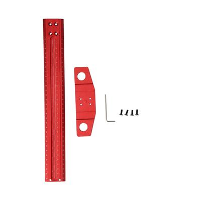 T-Typ Winkelquadrat Rechter Winkel Anreißnadel Aluminium Markierlehre für Glas Holzbearbeitung 300mm