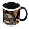 Guns N Roses Albums Collage Inner Two Tone Mug