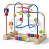 Intellectual Training Bead Stringing Building Blocks  For Infants 6 Months and Older