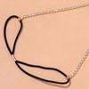 2Pcs/Set Fashion Simple Sexy Rhinestone Leg Chain for Women Double Row Beach Thigh Chain Crystal Bikini Body Jewelry