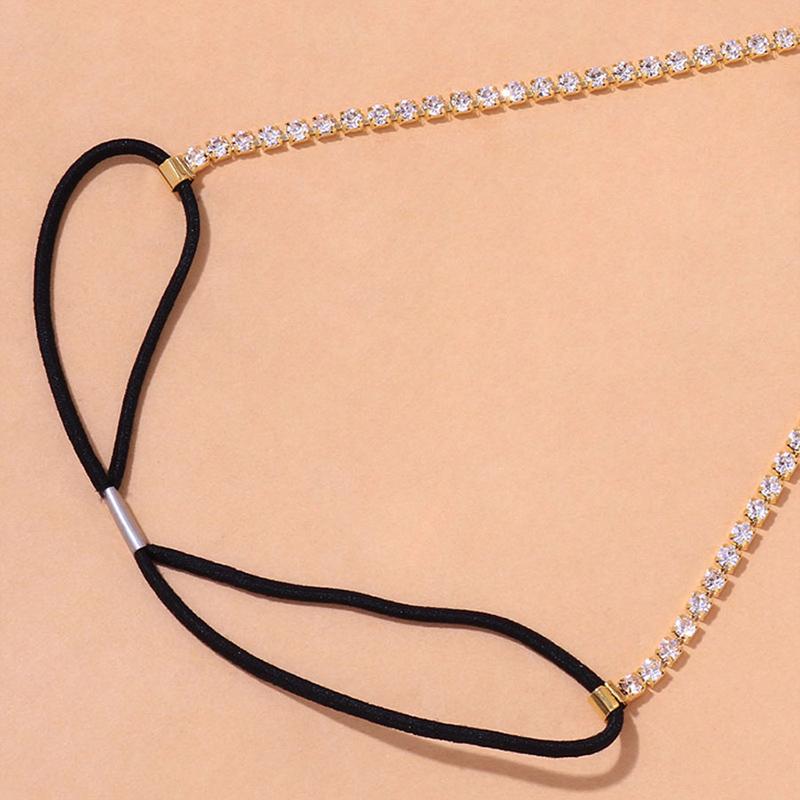 2Pcs/Set Fashion Simple Sexy Rhinestone Leg Chain for Women Double Row Beach Thigh Chain Crystal Bikini Body Jewelry