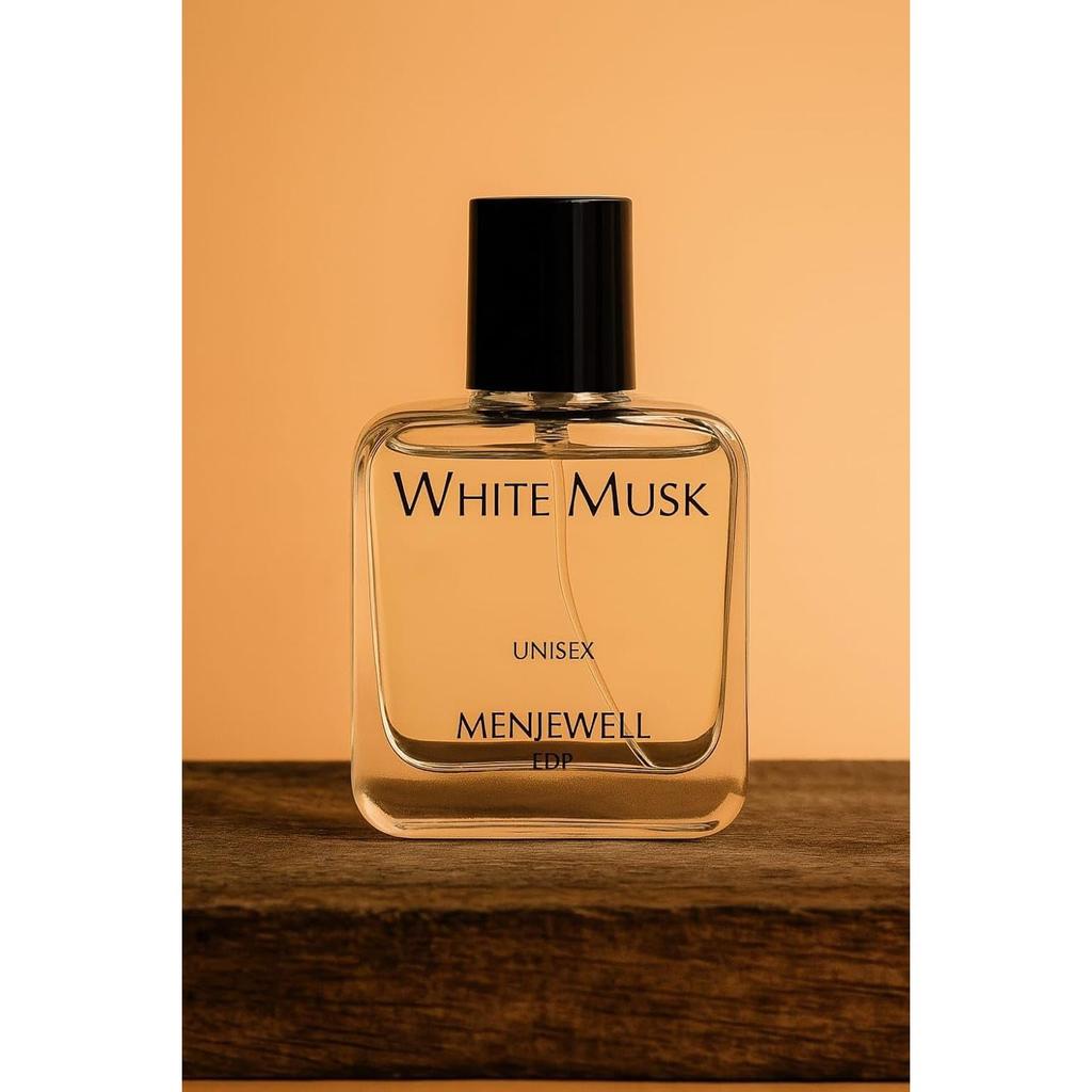 Menjewell - White Musk,Unisex Long Lasting Eau De Parfum For Men and Women