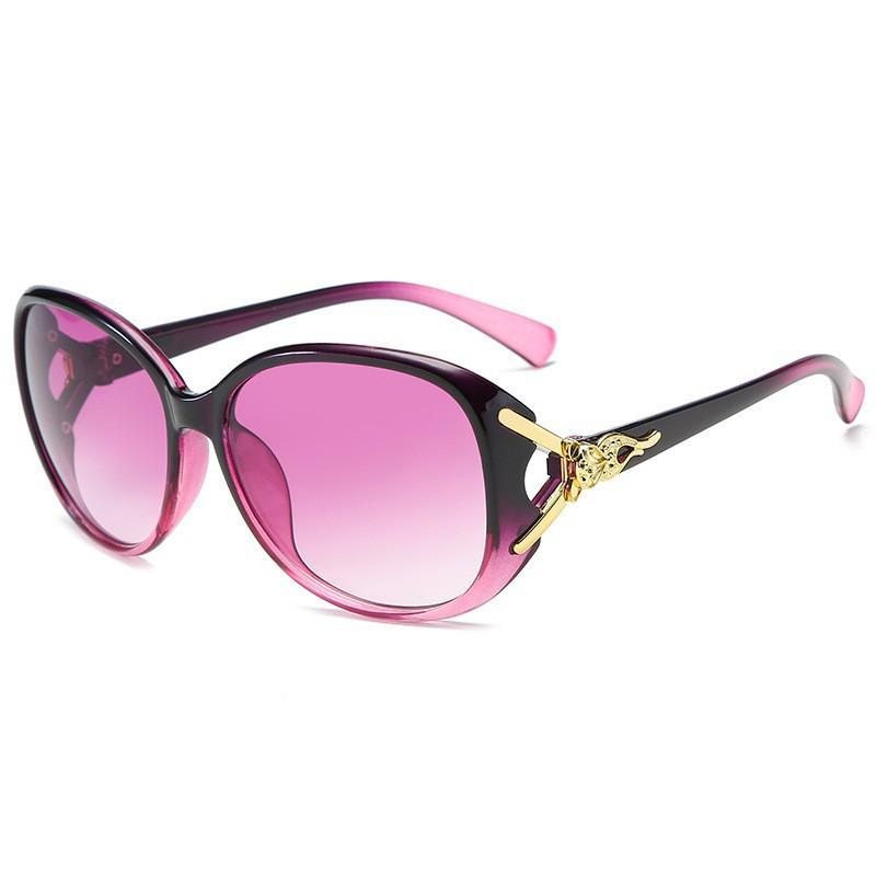 Fashion Fox Head Sunglasses Women'S Sunglasses Ins Large Frame Glasses Classic Driving Street Shot