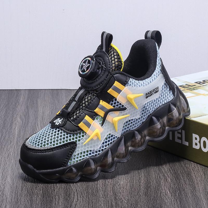 Chitu Series 7 Boys' Lightweight Breathable Mesh Sports Shoes with Rotating Buckle
