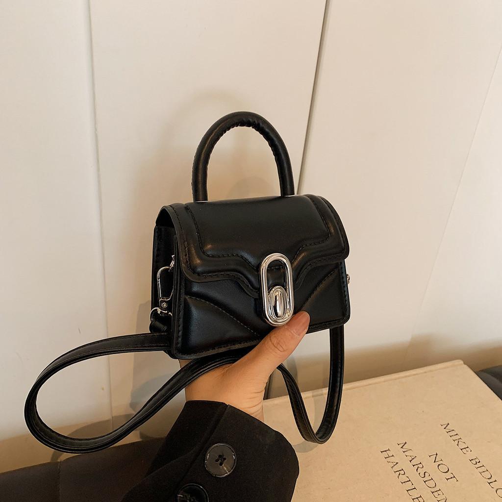Fashionable Mini Shoulder Bag Stylish Pu Leather Crossbody Suitable For All Genders