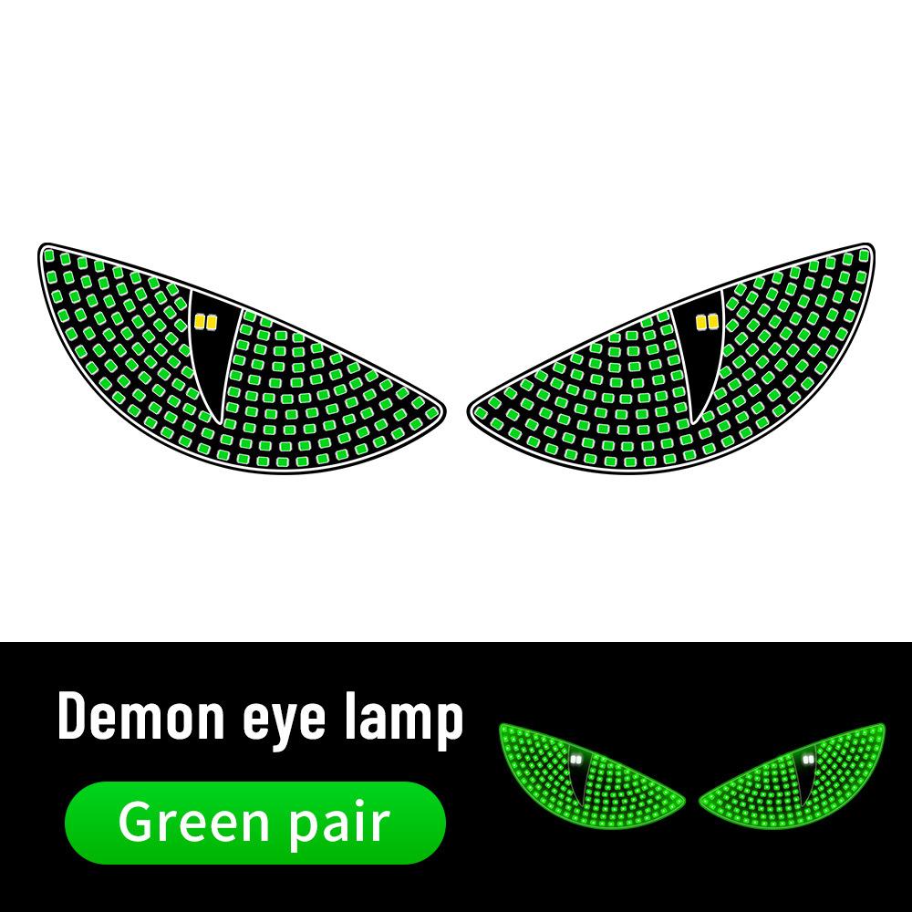 Auto dynamische Augenlampe Demon Eye LED universelle Modifikation USB kabelloser Bildschirm