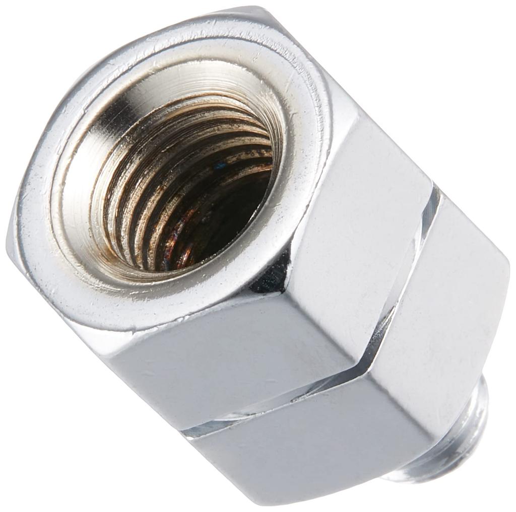 KITACO Mirror Adapter (R) Plated 8-10mm Conversion Type (Reverse Thread)