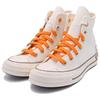 Converse Chuck Taylor High Top Sneakers Fashion Comfortable Durable Unisex Sneakers Beige Orange A16575C