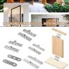 360 Degree Rotating Door Hinge Smooth Edges Without Burrs For Wooden & Aluminium Hinged Window