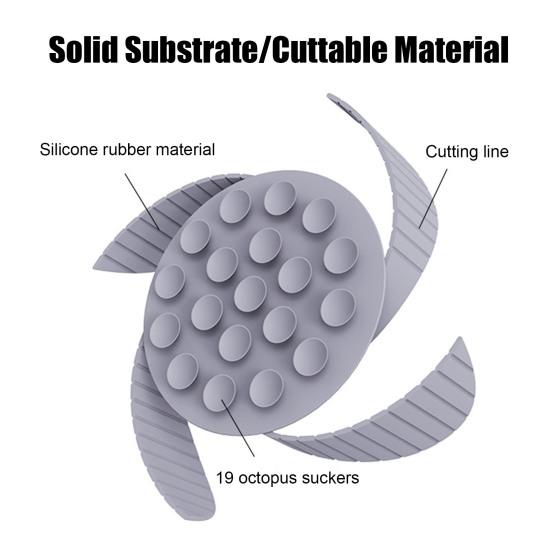 Slow Feeder-Hundenäpfe-Einsatz mit Saugnäpfen, zuschneidbares Anti-Erstickungs-Puzzle aus Silikon, Slow Feeder-Einsatz für normale und erhöhte Hundenäpfe
