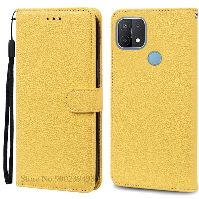 For OPPO A15 Case OPPO A15S Cover Silicone Wallet Flip Cover For OPPO A15 CPH2185 A15S CPH2179 Phone Case Leather Coque Fundas