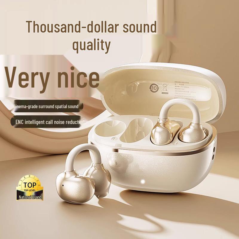 2025 KY35 In-Ear Bluetooth Clip-On Wireless Headphones, Long-Wearing Comfort, NE-7S.