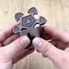Complex Metal Puzzle Brain Teaser Intricate Gear Star Mechanism Challenge Durable Party Game for Holidays Birthdays Portable Unique Party Favor