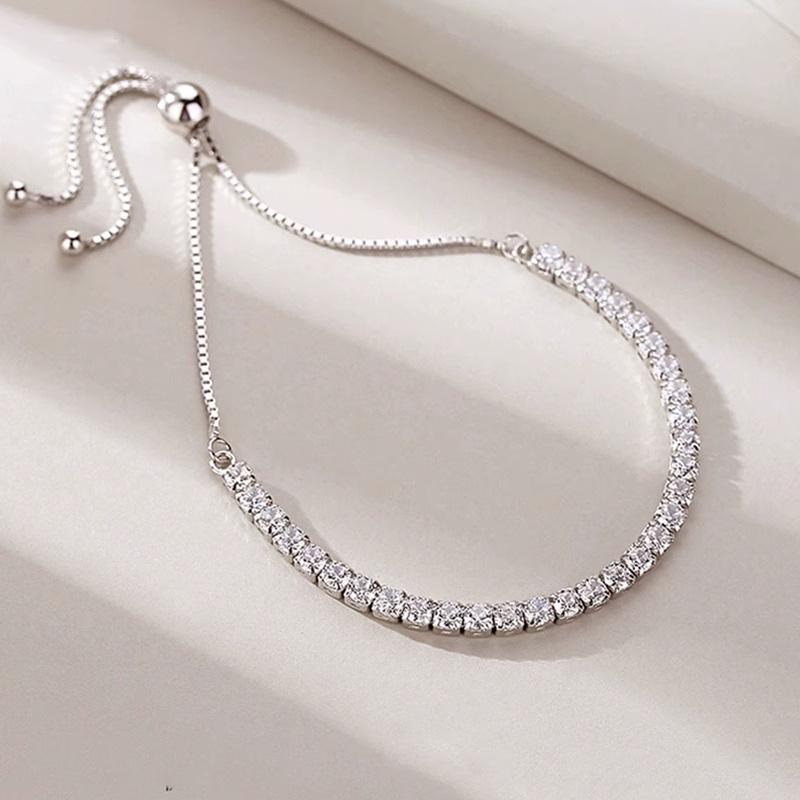 Koreanischer Stil Vera Venna Diamant- und Kristallarmband für Damen