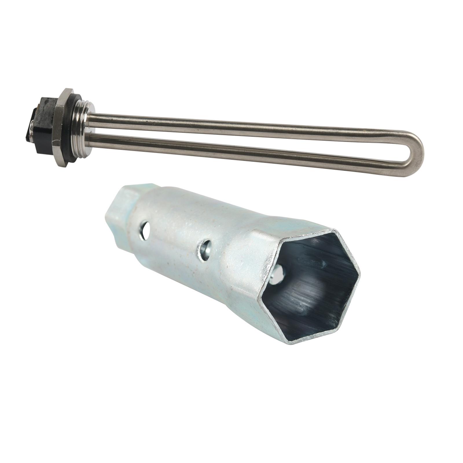 

High Efficiency Water Heater Element 120V 1440W Heating Device Spare Part Simple Installation for Recreational Vehicles 1