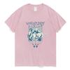 Maglietta Weezer Vintage Maglietta Harajuku Donna Uomo Manica Corta Moda Casual Girocollo Top in Cotone Tendenza Streetwear Unisex Maglietta Top
