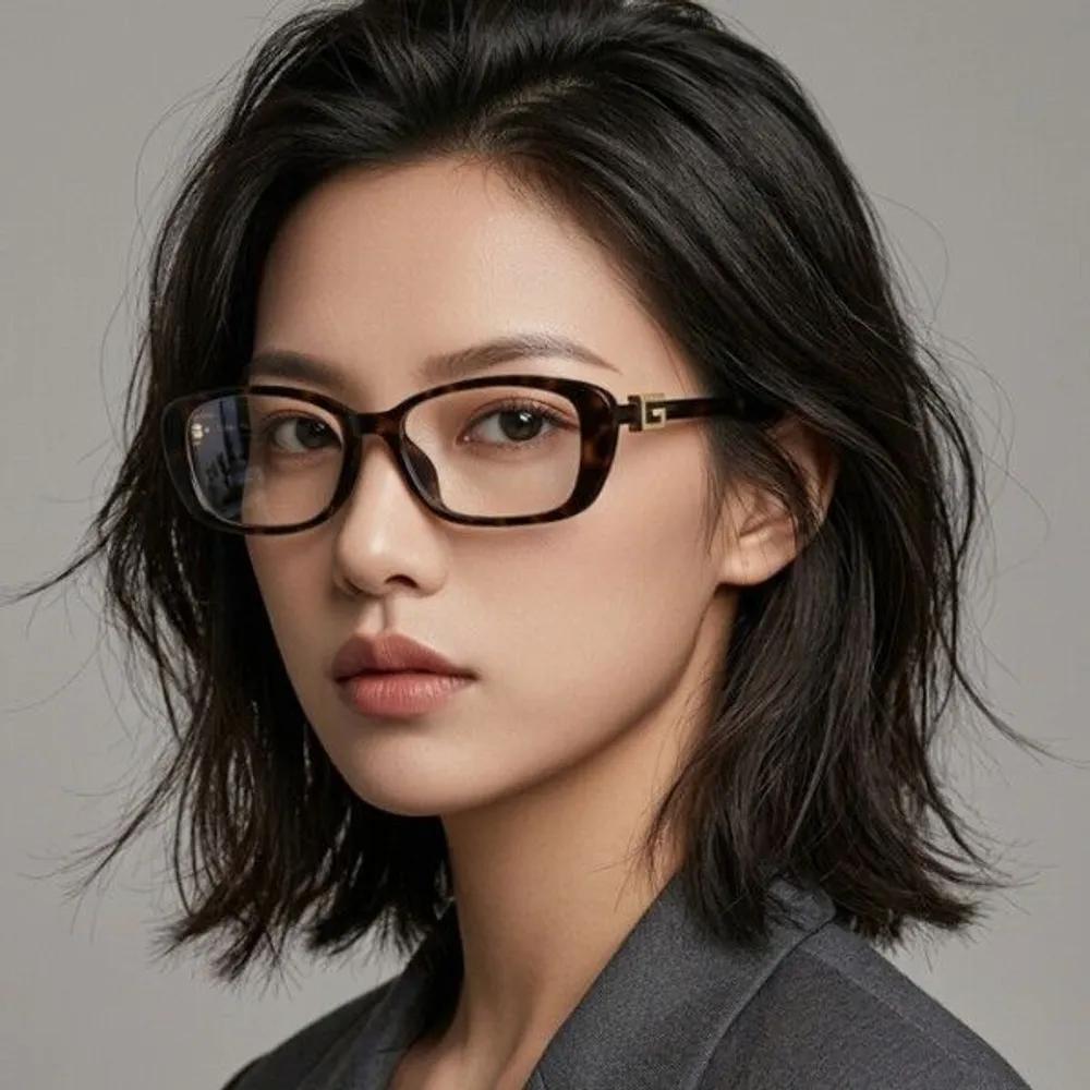 

[Gucci] Eyeglass Frames GG1685OK 003 Geek Chic Fashion Horn-rimmed Glasses Men Women