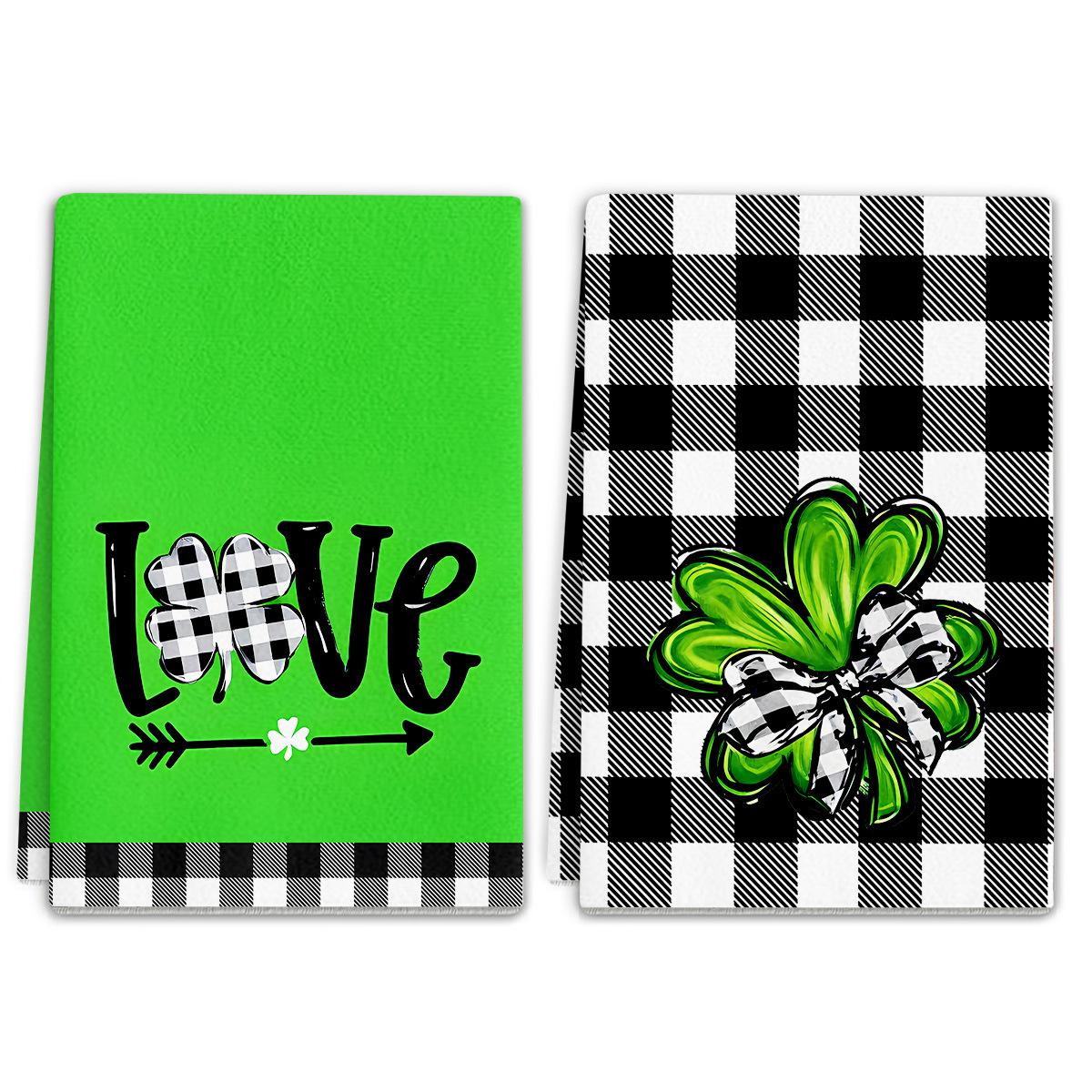 2026 Multifunctional Cleaning Rag, Dishcloth, Microfiber Printed Kitchen Towel 45*66CM