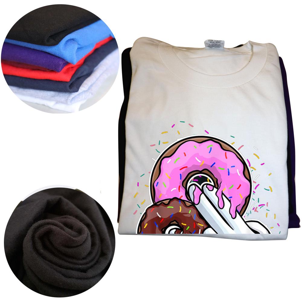 Unisex Rolig 2 I det rosa 1 I stanken Jag munk Sexinstruktion Humor Skämt T-shirt Grafisk Bomull Kortärmad Födelsedagspresent T-shirt