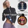 Women's Fitness Corset: European Size Yoga & Running Sweat Suit for Body Shaping and Abdomen Support.