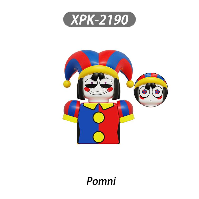 1pcs Magical Digital Circus Doll Assembly Block Figure Toys Cute and Magical Digital Circus Doll Children's Christmas
