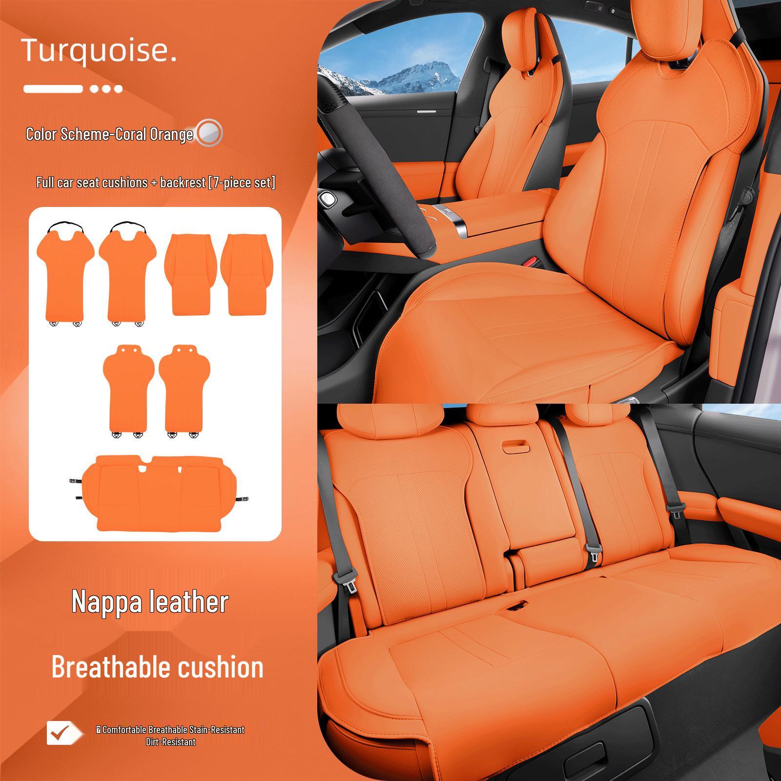 Xiaomi YU7 Universal Car Seat Cushion – Breathable, All-Season Cover