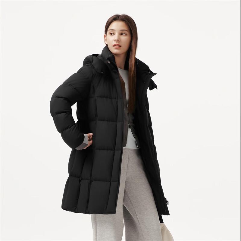 Tanboer Women's TB5530756A Long Detachable Hooded Down Jacket