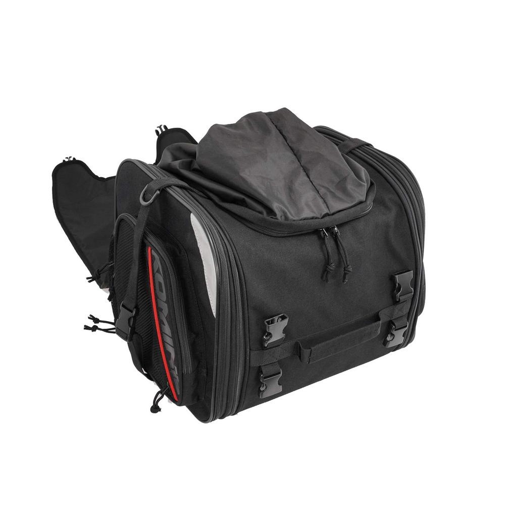Komine Motorcycle Journey Seat Bag Large Capacity Black Free SA-241