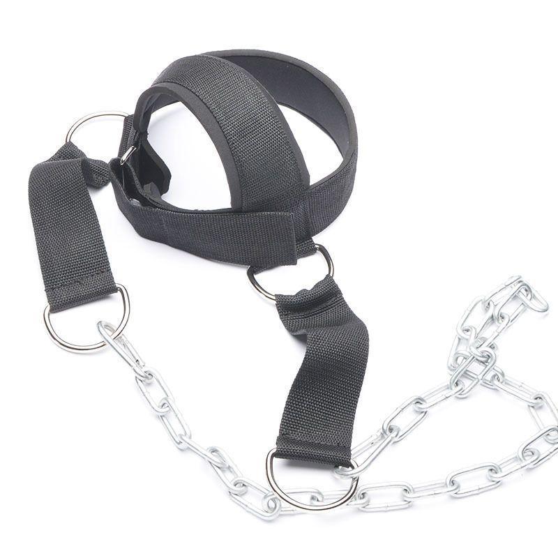 Head Neck Training Harness Body Strength Exercise Cervical Spine Strap Adjustable Power Gym Fitness Weight Bearing Cap