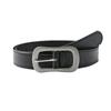 Retro Fashionable Black Pu Leather Belt For Women Featuring Stylish Buckle Japanese