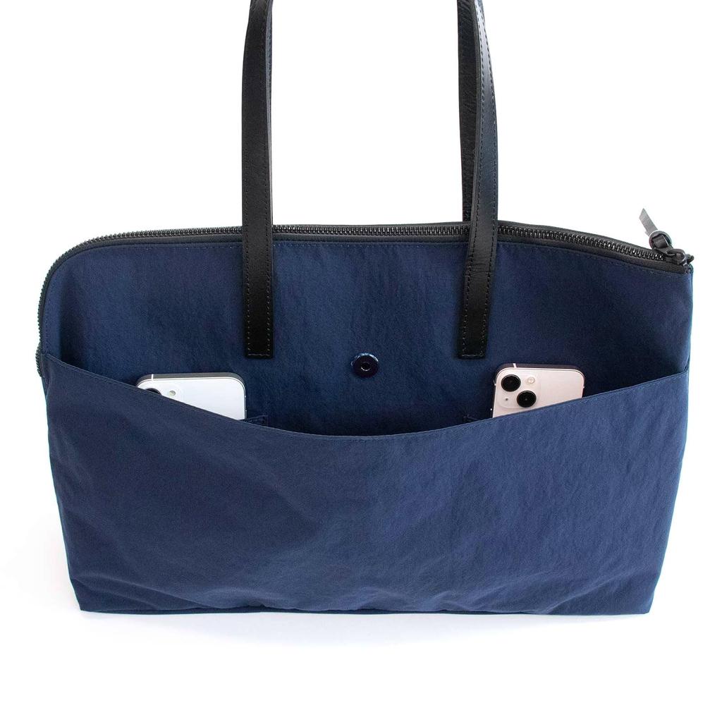 Elephant tote habit neo nylon tote bag Lightweight PC storage [Root] "KONBU®" <UNISEX>TOTEBAG water-repellent (pistachio)