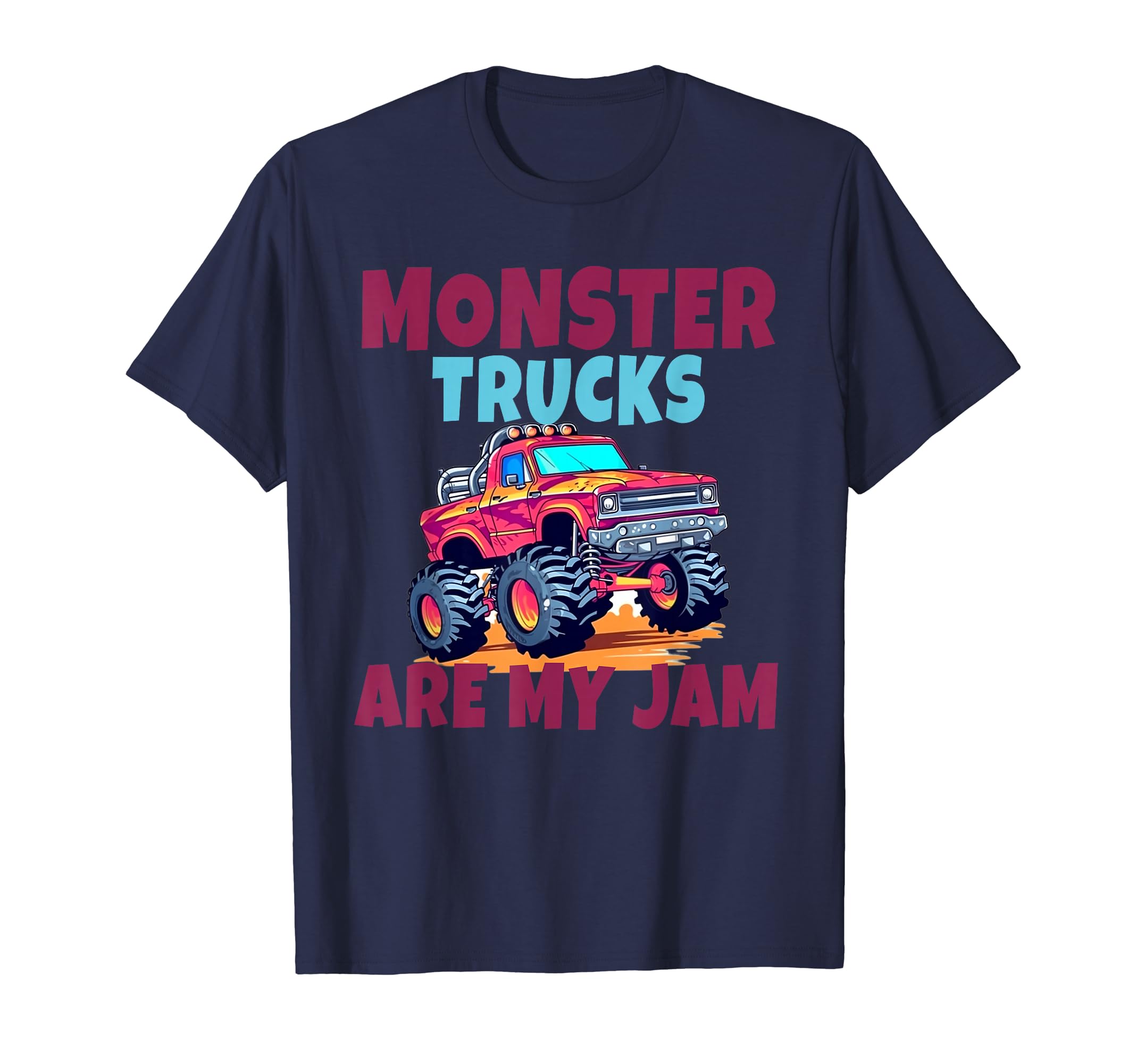 

Monster Truck Arm My Jam Monster Truck Kids T-Shirt
