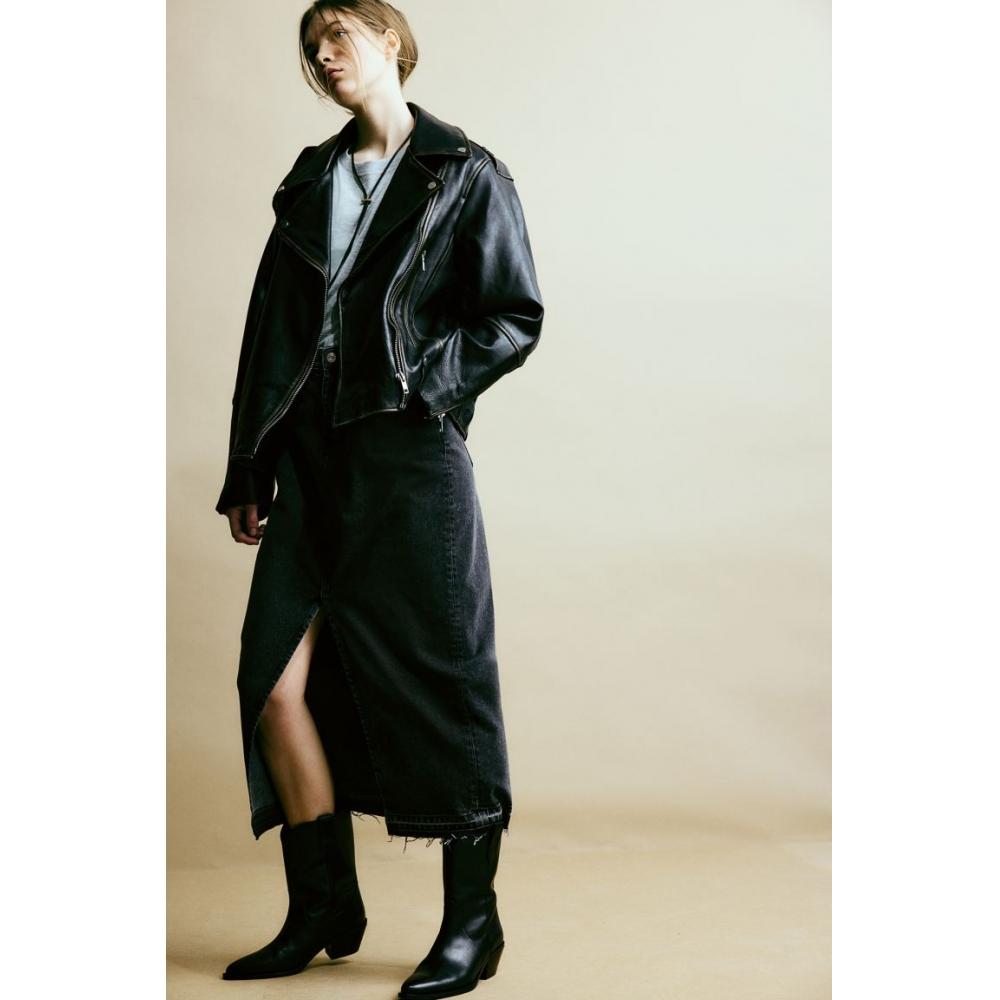 

Юбка HM deniM черная