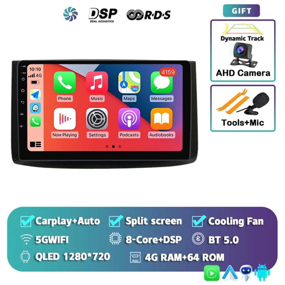 Android 14 Car Radio Multimedia Video Player For Chevrolet Aveo T250 2006 - 2012 Carplay Multimidia Videospeler DSP 4G NET