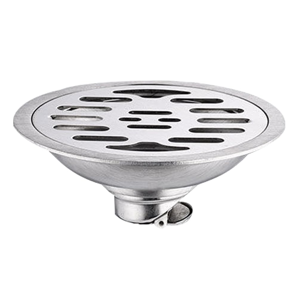 ORFOFE Stainless Steel Bathroom Drain with Hair Drain Strainer for and Prevents Hair Easy Installation Cover, 3.9-inch Diameter, Catcher, Bathroom,
