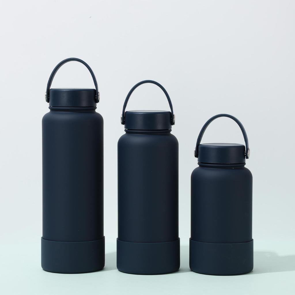 High-Value 316 Stainless Steel Macaron Thermos Bottle with Lanyard - Stylish, Portable, Insulated Sports Water Bottle