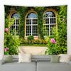European Garden Scenery Flowers Tapestry Bedroom Living Room Tapestry Home Wall Decoration Tapestry