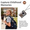 1080P HD Retro Mini Digitalkamera für Studenten - Foto-, Video- und Tonrekorder