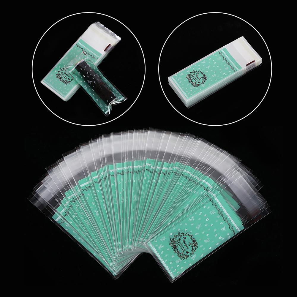 100pcs/lot Design Self-Adhesive Wedding Favors Gift Packages OPP Bags Plastic Pocket Lipstick Bag