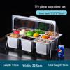 Stainless Steel Food Display Pan with Lid