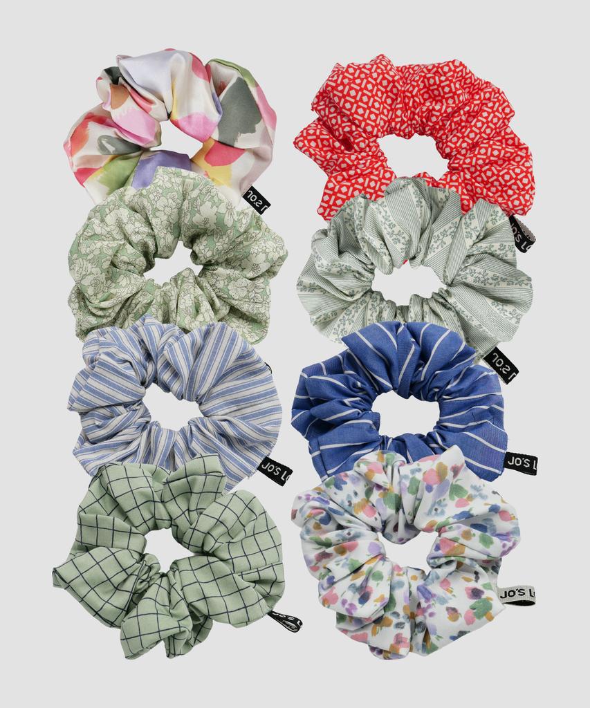 Jo'S Lounge Mini Doughnut Scrunchie 02 (Set Of 3)