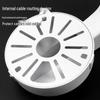 1258ZJ Aluminum Alloy Indoor Dome Camera Wall Mount with Concealed Wiring & Universal Hole