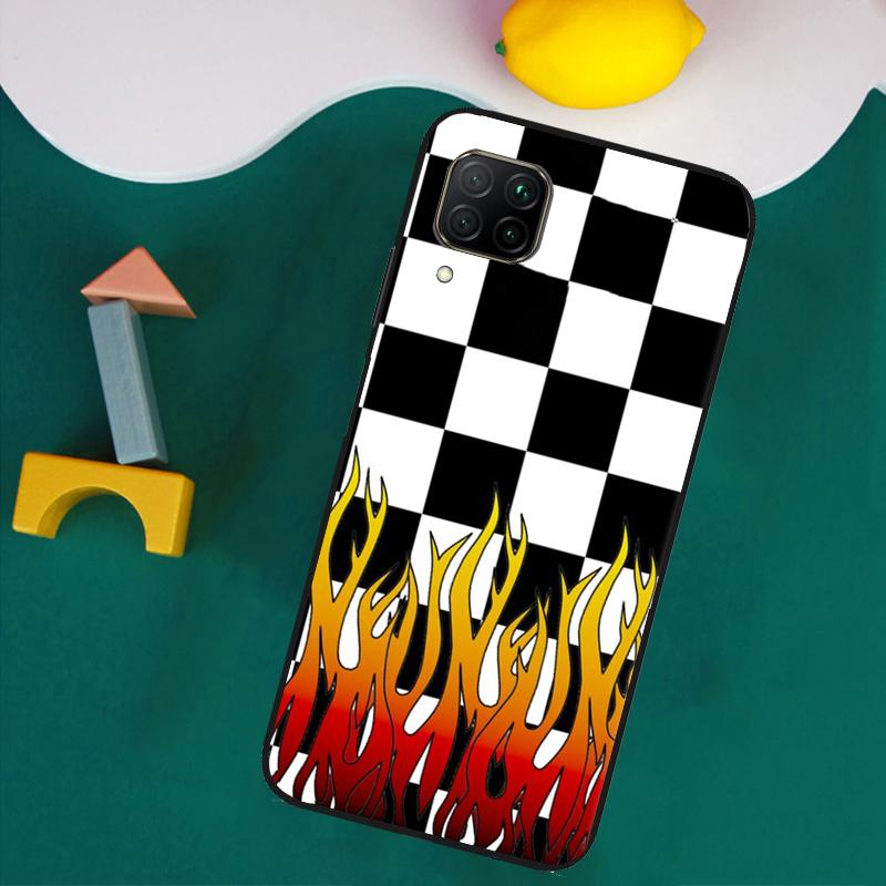 Cool Flame Colorful Pattern For Huawei Nova Y61 Y91 Y73 Y72 Y70 Y60 Y90 12s 12i 11i 8i 9 10 SE P30 P40 Lite P60 Pro Case